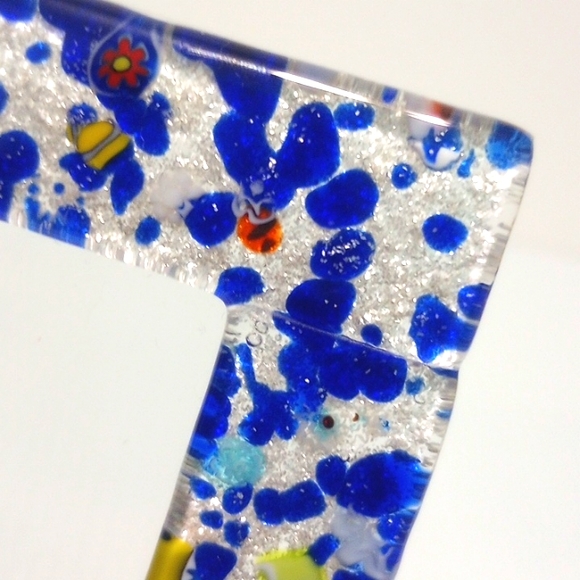 Murano Glass Italia Multicolor Picture Frame - Picture 6 of 10